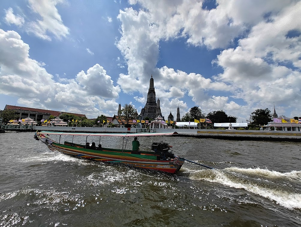 Chao Phraya river view